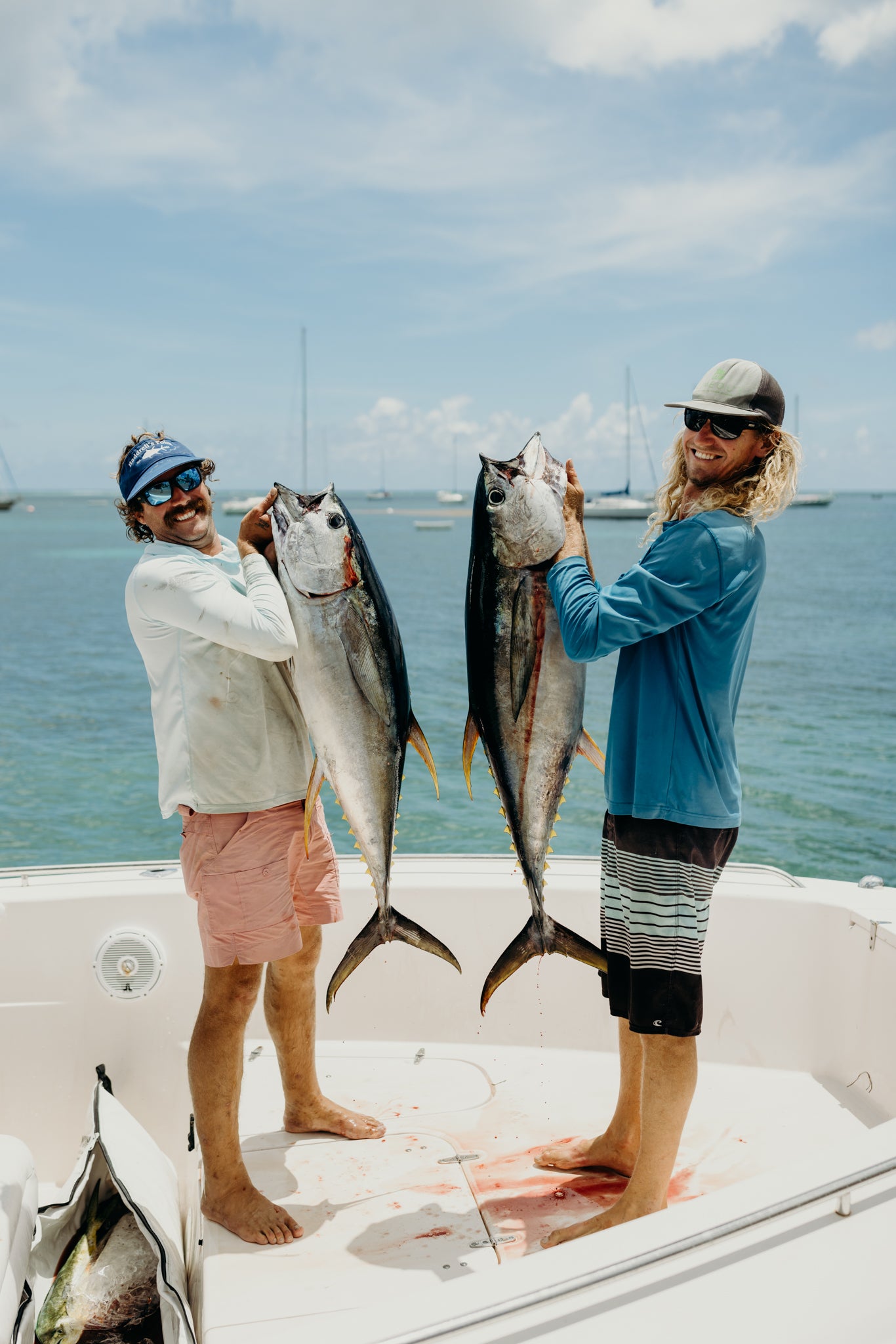 yellowfin tuna caught on st. croix offshore fishing charter